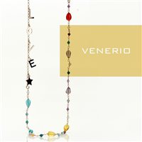 Collana Venerio Donna in Argento Cristallo VCO28